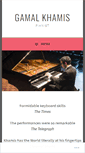 Mobile Screenshot of gamalkhamis.com